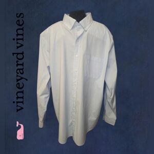 Vineyard Vines Classic Fit Murray Button Down Shirt Size 2XLT (E26)
